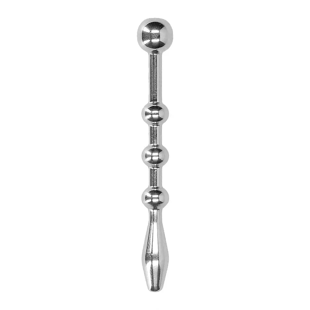 Ouch Urethral Sounding Stainless Steel Plug with Balls - Save 25% - with - Fast Shipping - Sale United Kingdom Stoke-on-trent