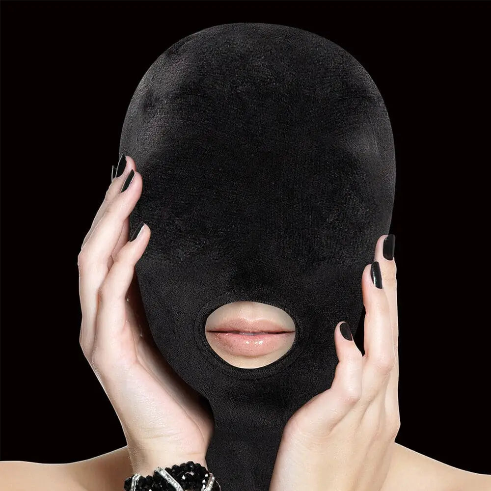 Ouch Velvet Mask with Mouth Opening - Save 15% - with - Fast Shipping - Sale United Kingdom Stoke-on-trent