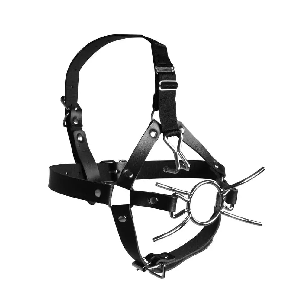 Ouch Xtreme Head Harness with Spider Gag and Nose Hooks - Save 15% - with and - Fast - Sale United Kingdom Stoke-on-trent