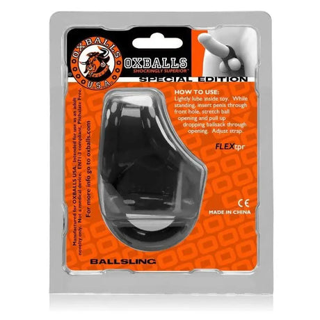 Oxballs Ballsling Ball-split-sling Black - Save 30% - Ball-split-sling - Fast Shipping - Sale United Kingdom Stoke-on-trent