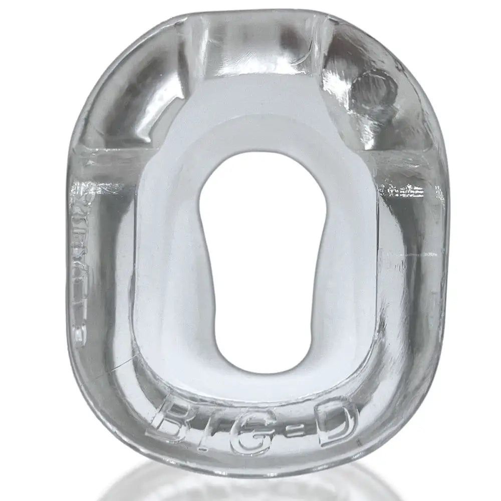 Oxballs Big-d Shaft Grip Cockring Clear - Sex Toys - Save 25% - Big-d - Fast Shipping - Sale United Kingdom Stoke-on-trent