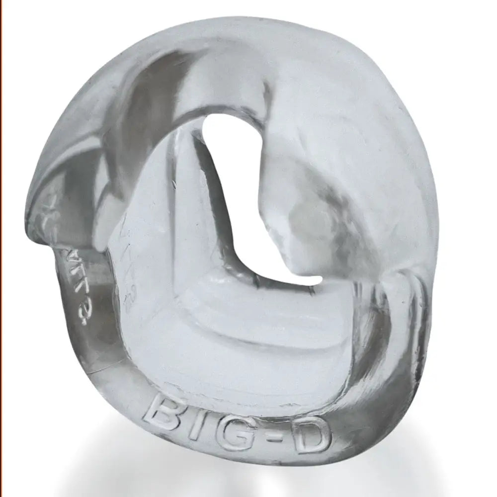 Oxballs Big-d Shaft Grip Cockring Clear - Sex Toys - Save 25% - Big-d - Fast Shipping - Sale United Kingdom Stoke-on-trent