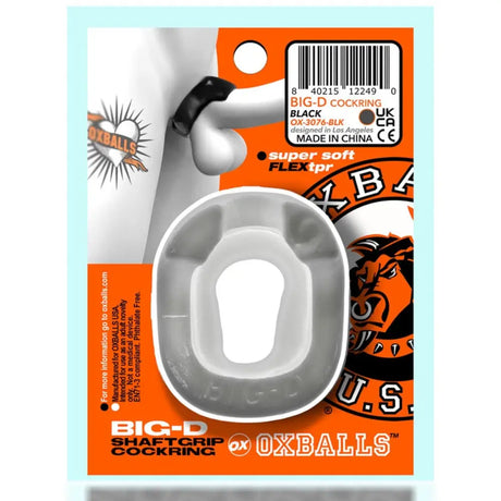 Oxballs Big-d Shaft Grip Cockring White - Sex Toys - Save 25% - Big-d - Fast Shipping - Sale United Kingdom Stoke-on-trent