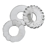 Oxballs Bonemaker 3-pack Boner Cockring Kit Clear - Save 25% - 3-pack - Fast Shipping - Sale United Kingdom Stoke-on-trent