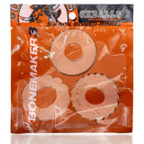 Oxballs Bonemaker 3-Pack Boner Cockring Kit Clair