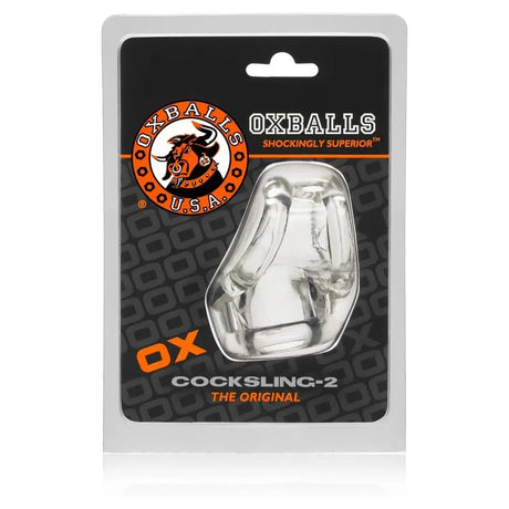 Oxballs Cocksling 2 Clear - Save 25% - Fast Shipping - Sale United Kingdom Stoke-on-trent