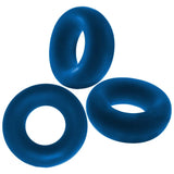 Oxballs Fat Willy 3-pack Jumbo Cockrings Space Blue - Save 25% - 3-pack - Fast Shipping - Sale United Kingdom Stoke-on-trent