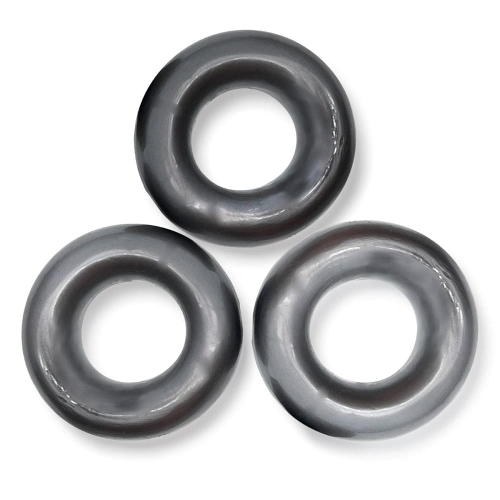 Oxballs Fat Willy 3-pack Jumbo Cockrings Steel - Save 20% - Sale