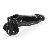 Oxballs Huge Xl Cocksheath Black Penis Extender Hollow Sleeve Cock Ring Extension for Men Male Sex Toy Couples Adult Very Big Large