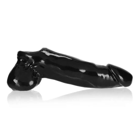 Oxballs Huge Xl Cocksheath Black Penis Extender Hollow Sleeve Cock Ring Extension for Men Male Sex Toy Couples Adult Very Big Large