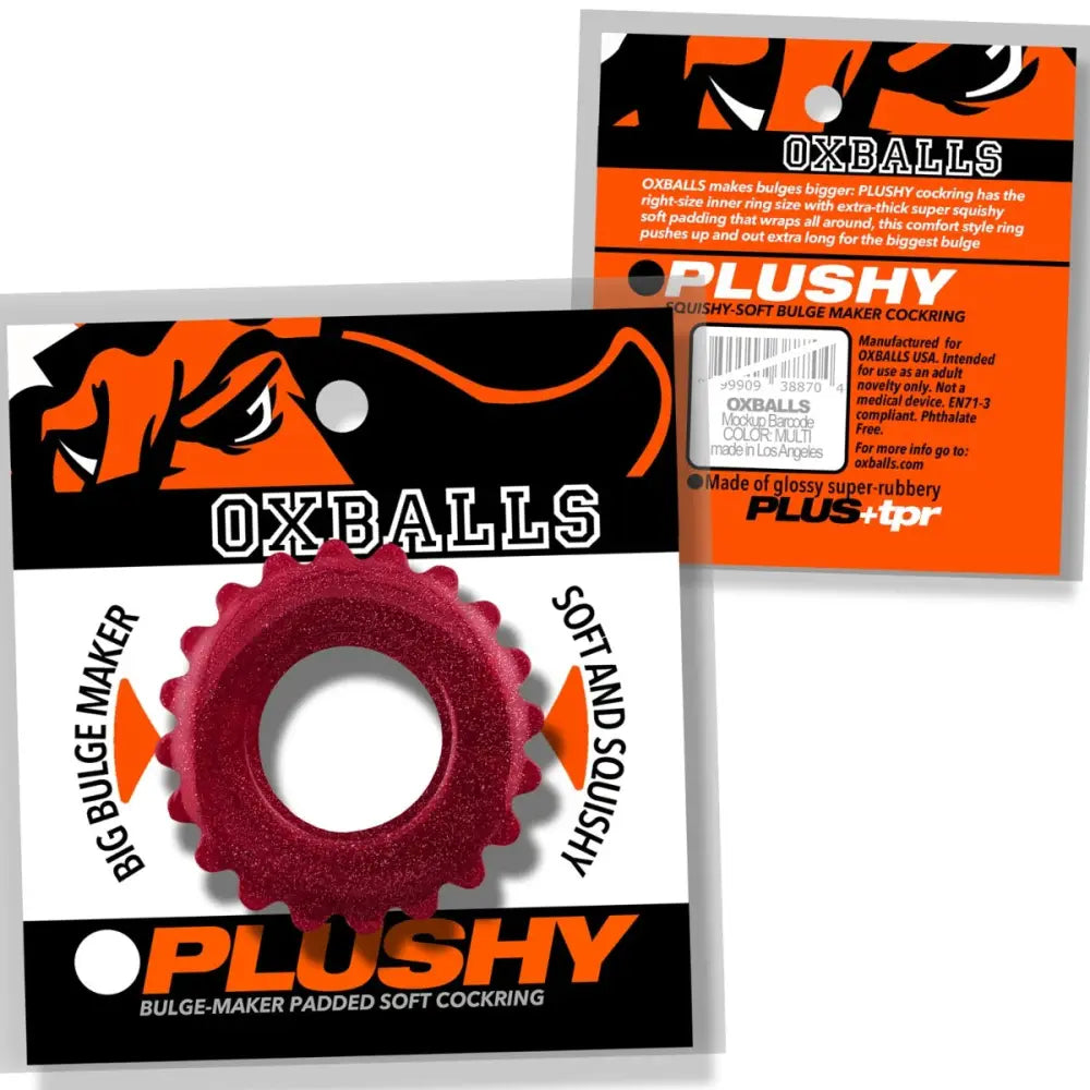 Oxballs Plushy Single Ring Cherry Lips - Save 25% - Sale United Kingdom Stoke-on-trent