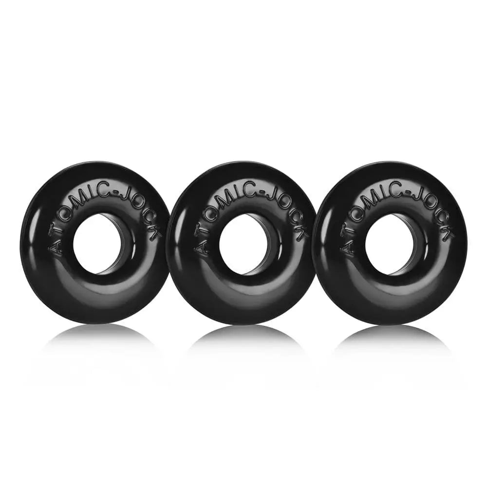 Oxballs Ringer 3 Pack Black Small - Sex Toys - Save 25% - Pack - Fast Shipping - Sale United Kingdom Stoke-on-trent