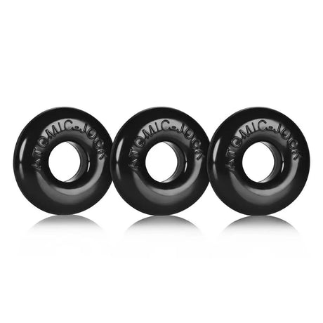 Oxballs Ringer 3 Pack Black Small - Sex Toys - Save 25% - Pack - Fast Shipping - Sale United Kingdom Stoke-on-trent