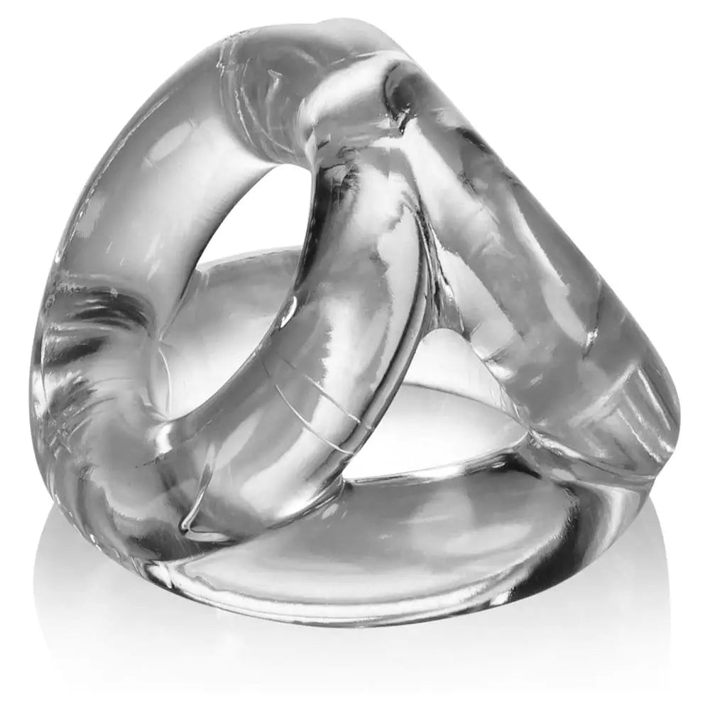 Oxballs Tri Sport Clear – Triple-ring Stretch Cocksling Sex Toy - Save 25% - Sale United Kingdom Stoke-on-trent