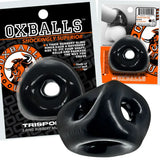 Oxballs Tri-sport Xl Thicker 3-ring Sling Black - Sex Toys - Save 30% - Tri-sport Xl 3-ring - Fast Shipping - Sale United Kingdom