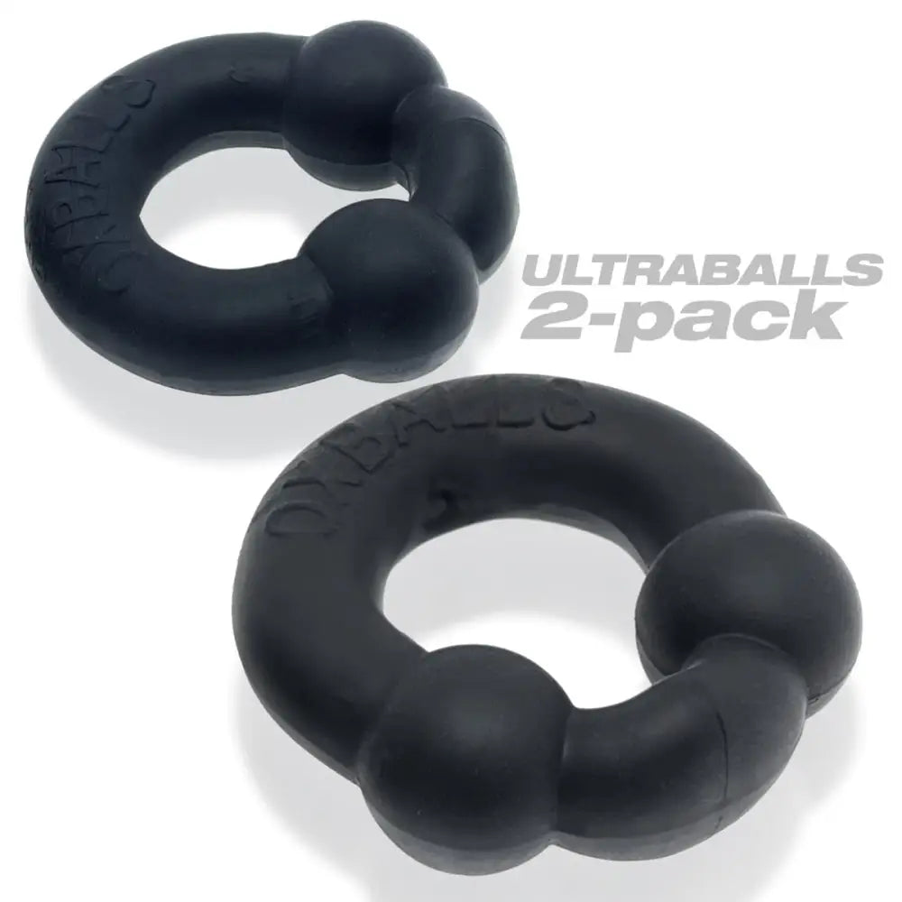Oxballs Ultraballs 2-pack Cockring - Plus + Silicone Special Edition Night - Save 25% - 2-pack - Sale United Kingdom Stoke-on-trent
