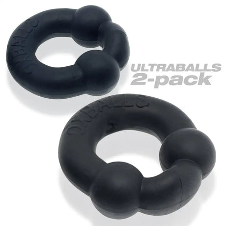 Oxballs Ultraballs 2-pack Cockring - Plus + Silicone Special Edition Night - Save 25% - 2-pack - Sale United Kingdom Stoke-on-trent