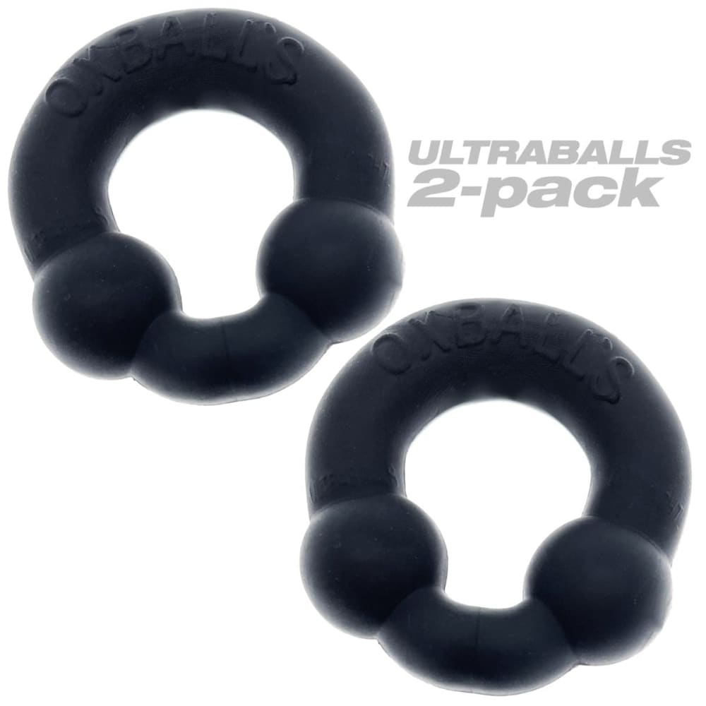 Oxballs Ultraballs 2-pack Cockring - Plus + Silicone Special Edition Night - Save 20% - Sale