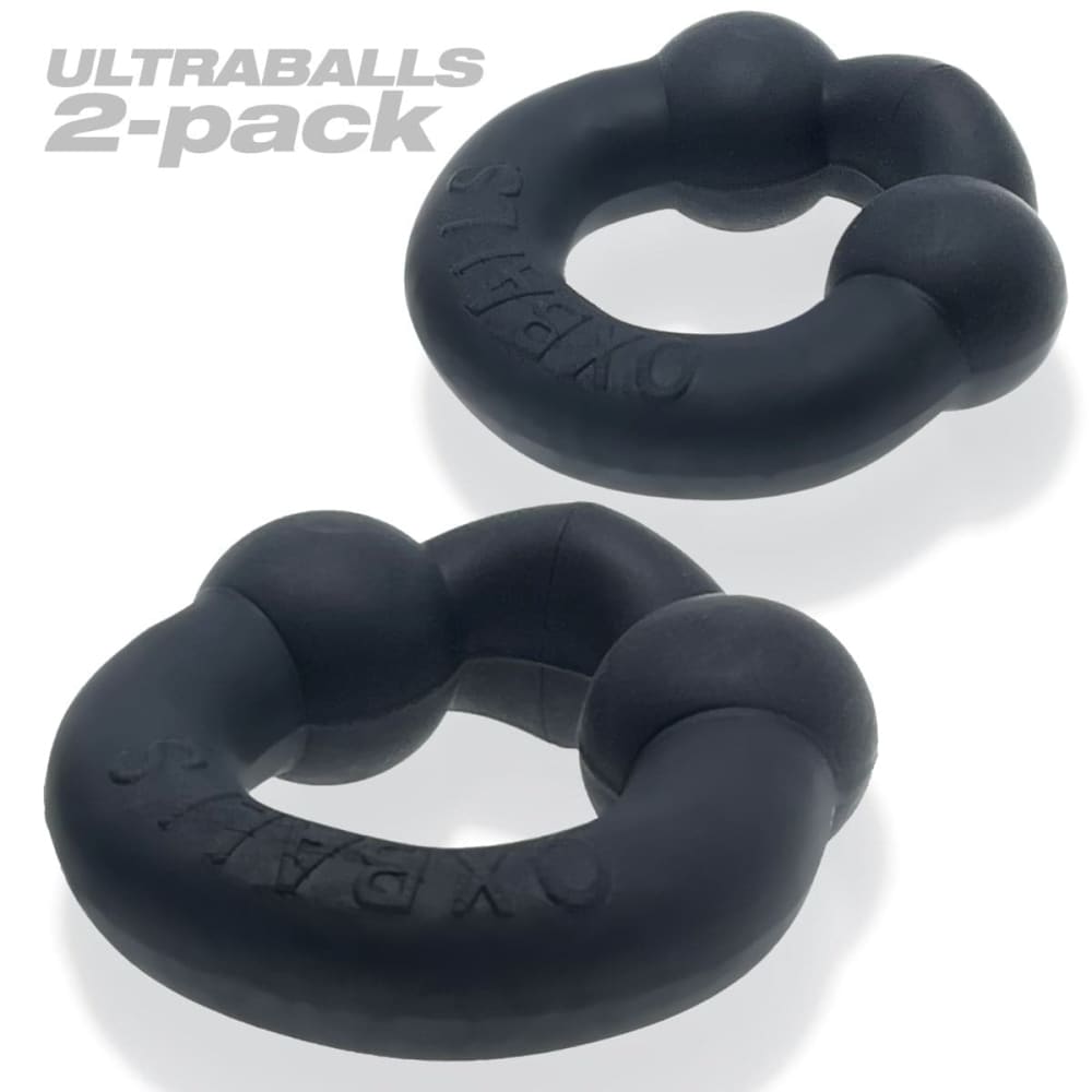 Oxballs Ultraballs 2-pack Cockring - Plus + Silicone Special Edition Night - Save 20% - Sale