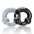 Oxballs Ultraballs Clear & Black – Nodulated Stretch Cock Ring Sex Toy (2 Pack) - Save 30% - Sale United Kingdom Stoke-on-trent