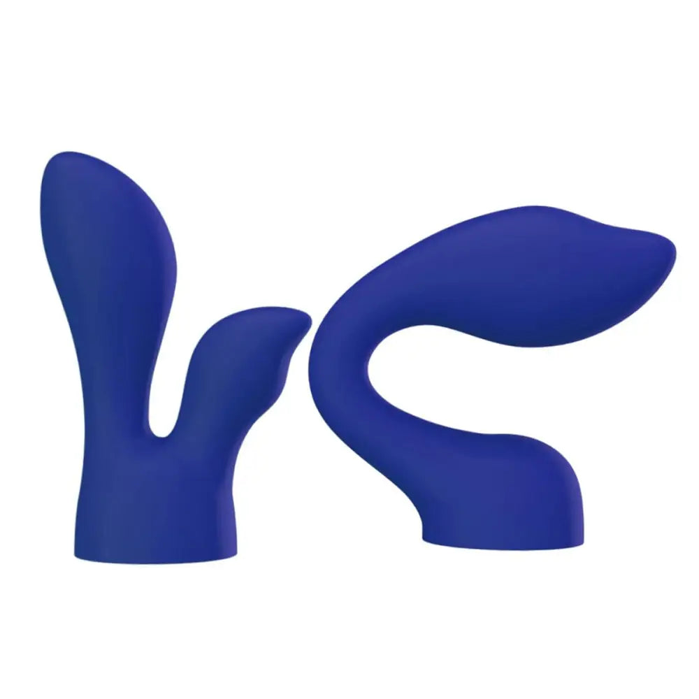Palmsensual Accessories - 2 Silicone Head - Blue - Sex Toys - Save 25% - Palmsensual - Fast Shipping - Sale United Kingdom Stoke-on-trent
