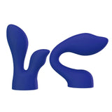 Palmsensual Accessories - 2 Silicone Head - Blue - Sex Toys - Save 25% - Palmsensual - Fast Shipping - Sale United Kingdom Stoke-on-trent