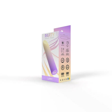 Party Color Lippy Rechargeable Bullet Vibrator Purple Lippy Fast Shipping United Kingdom Stoke on Trent