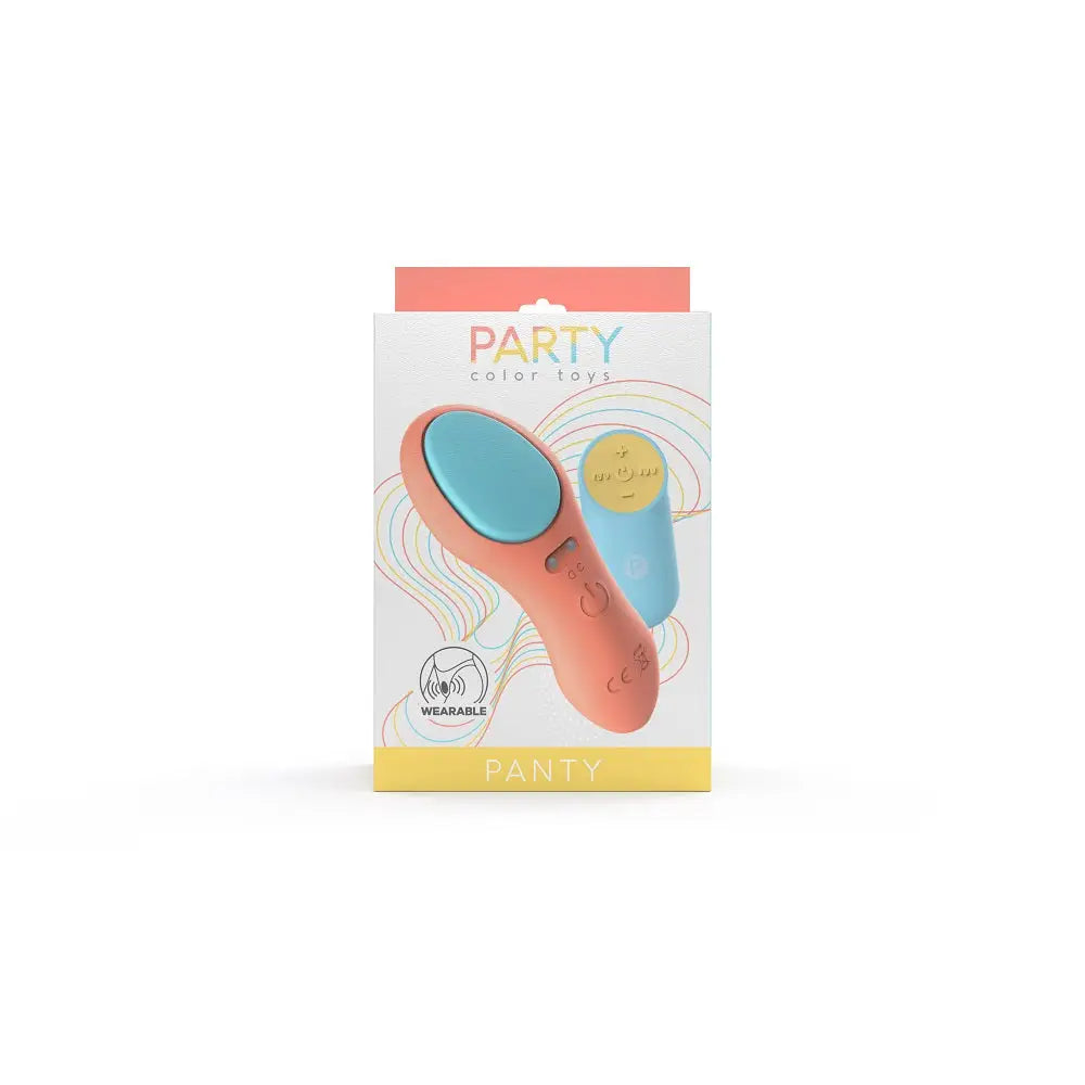 Party Color Panty Remote Control Vibrator Orange - Panty - Fast Shipping - Cock Ring United Kingdom Stoke-on-trent