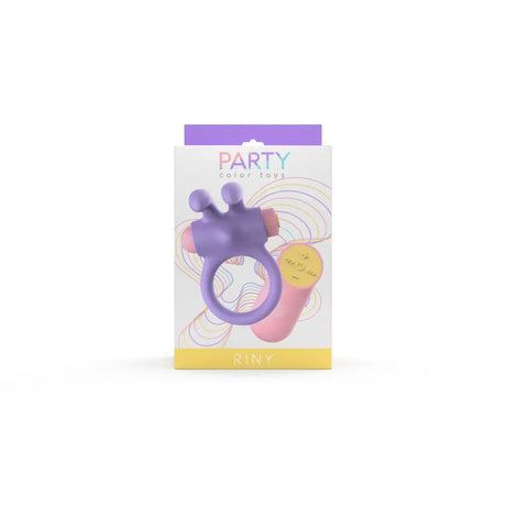 Party Color Riny Remote Control Rabbit Cock Ring Purple Riny Fast Shipping United Kingdom Stoke on Trent