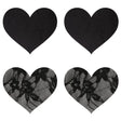 Peekaboo Pasties Satin and Lace Hearts - Save 25% - Fast Shipping - Sale United Kingdom Stoke-on-trent