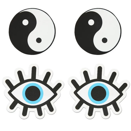 Peekaboo Pasties Yin and Yang - Save 25% - Fast Shipping - Sale United Kingdom Stoke-on-trent