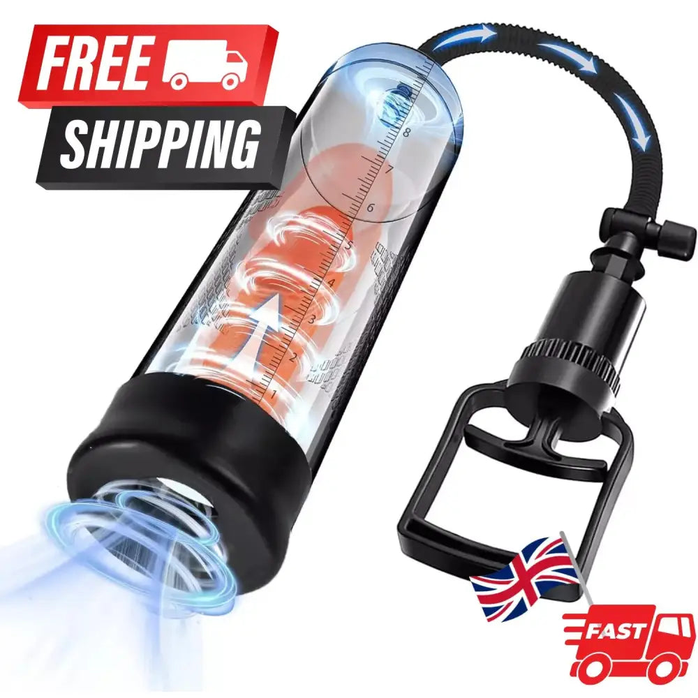 Penis Pump Enlarger Vacuum Erection Enhancer Power Up Cock Extender Stretcher - Save 15% - Sale United Kingdom Stoke-on-trent
