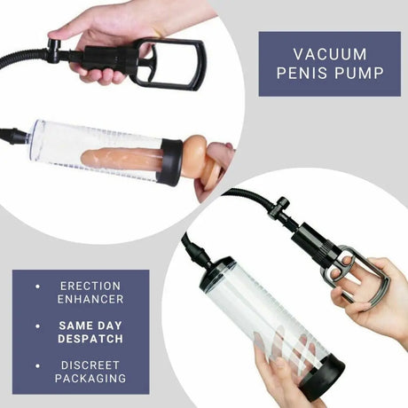 Penis Pump Enlarger Vacuum Erection Enhancer Power Up Cock Extender Stretcher - Save 15% - Sale United Kingdom Stoke-on-trent