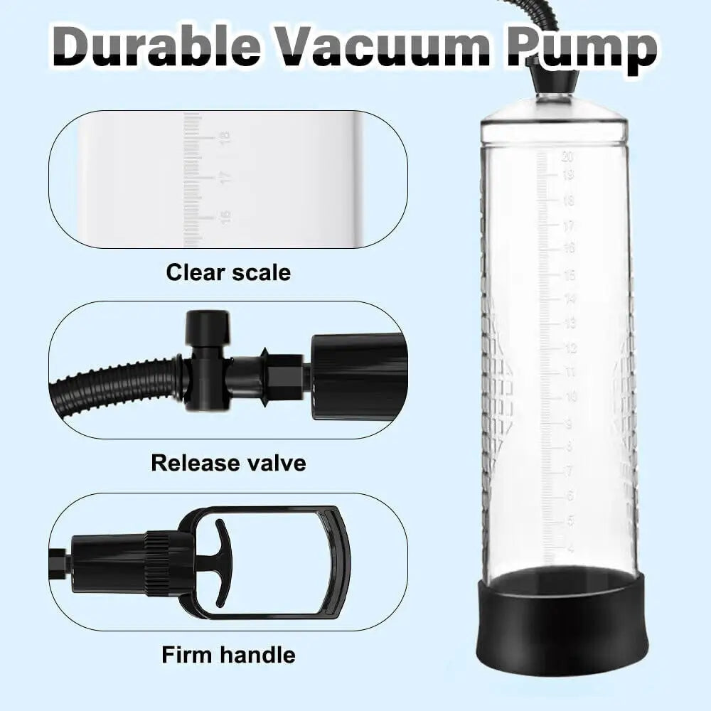 Penis Pump Enlarger Vacuum Erection Enhancer Power Up Cock Extender Stretcher - Save 15% - Sale United Kingdom Stoke-on-trent