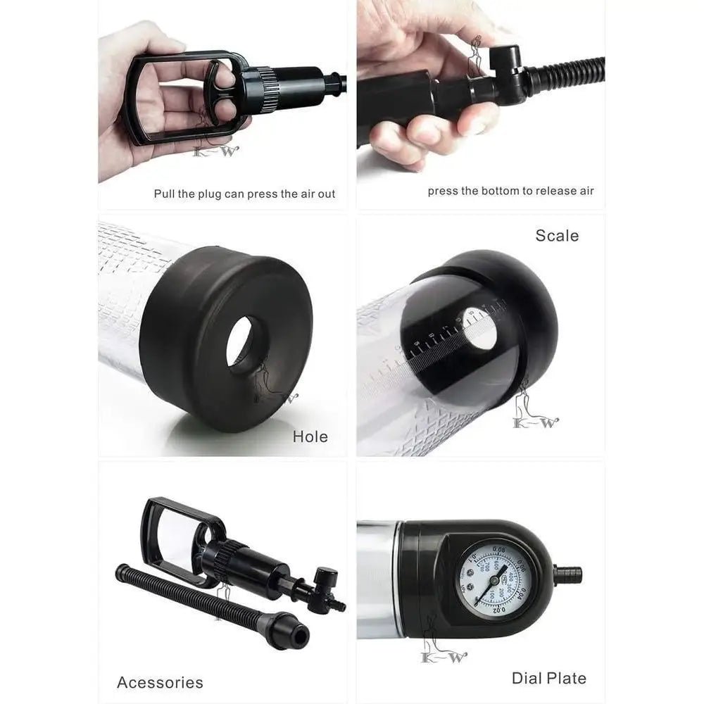 Penis Pump Enlarger Vacuum Erection Enhancer Power Up Cock Extender Stretcher - Sale United Kingdom Stoke-on-trent