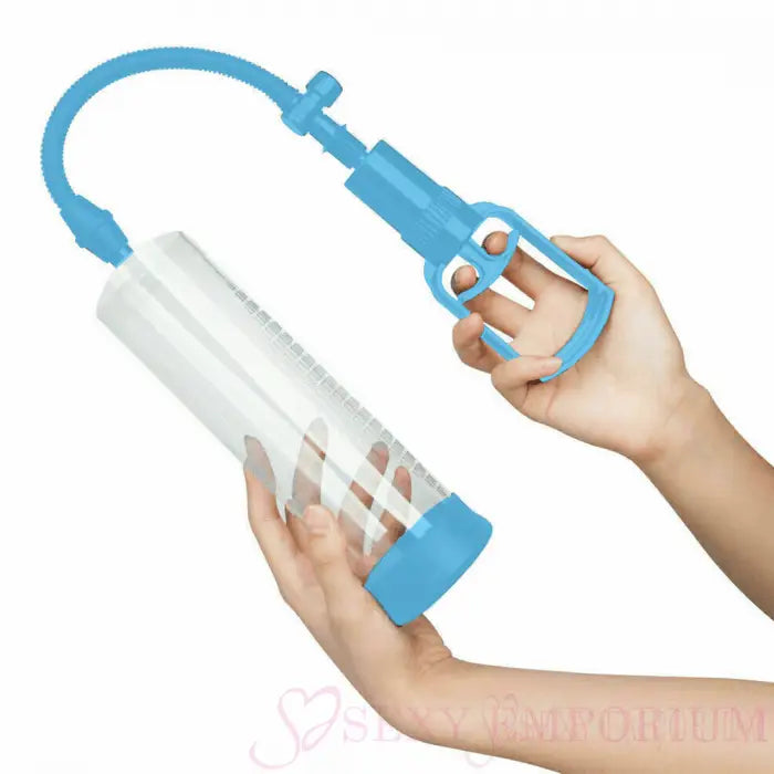 Penis Pump Vacuum Erection Enhancer Blue - Save 25% - Fast Shipping - Sale United Kingdom Stoke-on-trent