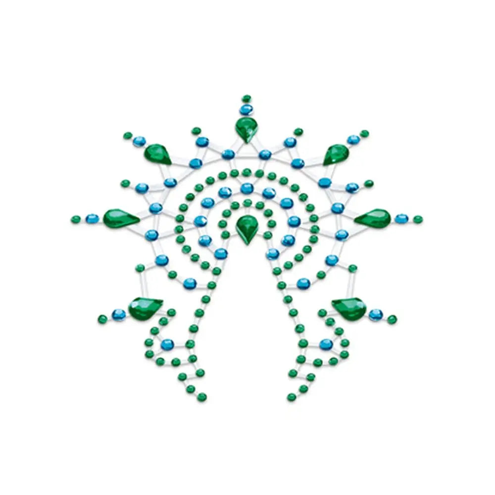 Petits Joujoux Gloria Nipple and Vagina Pasties Green - Save 25% - and - Fast Shipping - Sale United Kingdom Stoke-on-trent
