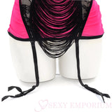 Pink and Black Caberet Bustier - Fast Shipping - Sale United Kingdom Stoke-on-trent