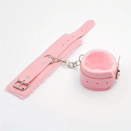 Pink Ankle Cuffs Only - Adjustable