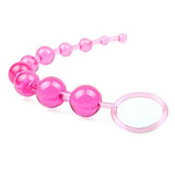 Pink Chain of 10 Anal Beads - Save 30% - Sale