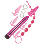 Pink Elite Collection Anal Play Kit - Butt Plugs - Save 15% - Fast Shipping - Sale United Kingdom Stoke-on-trent