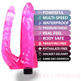 Pink Vibrator Sex Toy Realistic Vibrating Dildo Women and Men G-spot Rabbit Wand - Original Sexy Emporium – our Exclusive Collection United