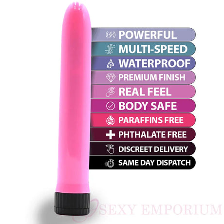 Pink Vibrator Sex Toy Realistic Vibrating Dildo Women and Men G-spot Rabbit Wand - Original Sexy Emporium – our Exclusive Collection United