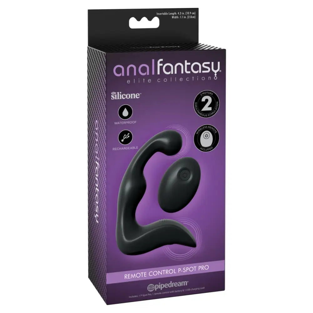 Pipedream - Anal Fantasy Elite - Remote Control P-spot Pro - Black - Save 10% - Dildos United Kingdom Stoke-on-trent