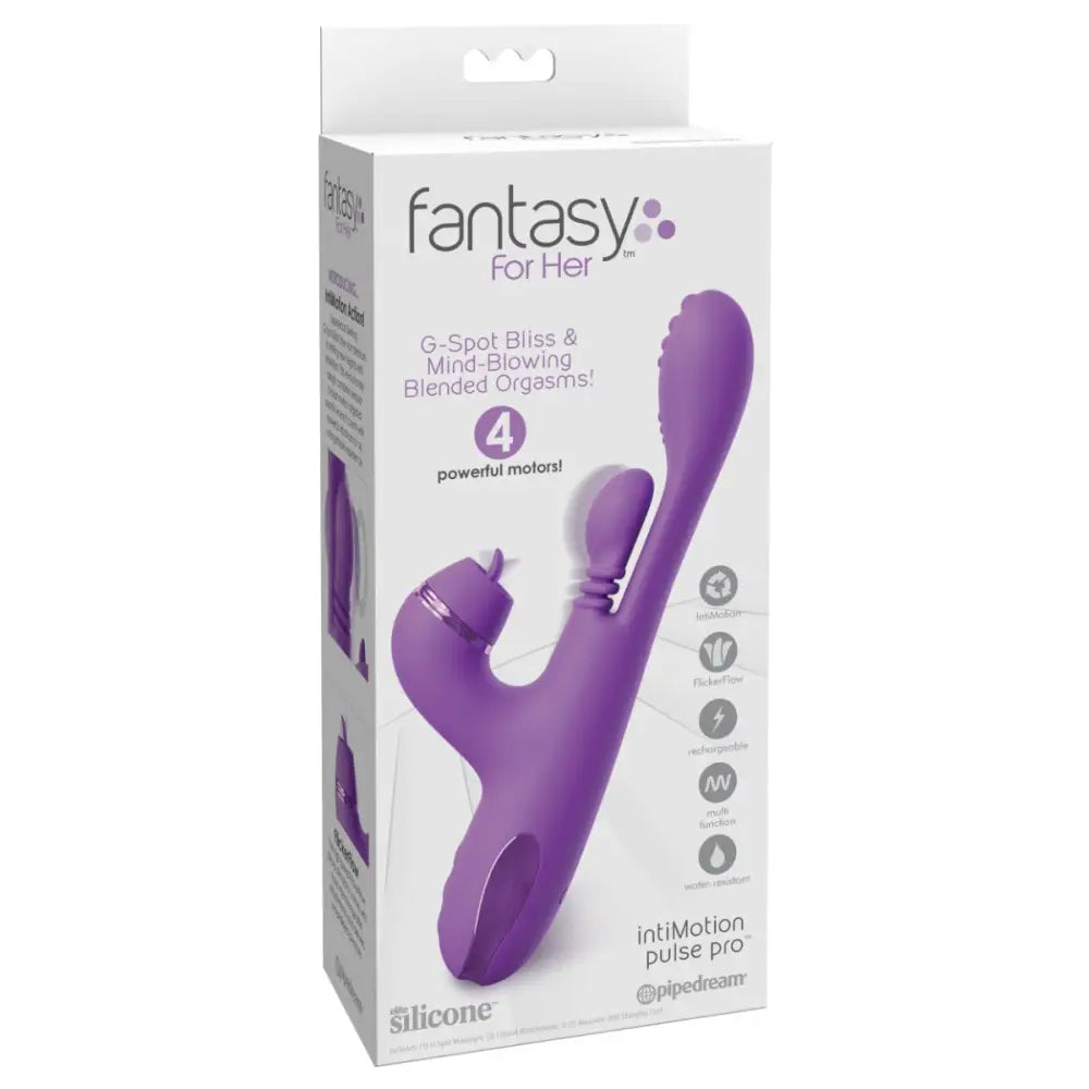 Pipedream - Fantasy for Her - Intimotion Pulse Pro - Purple - Save 10% - Classic Vibrators United Kingdom Stoke-on-trent