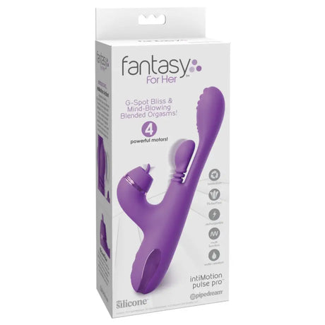 Pipedream - Fantasy for Her - Intimotion Pulse Pro - Purple - Save 10% - Classic Vibrators United Kingdom Stoke-on-trent