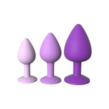 Pipedream - Fantasy for Her - Little Gems Trainer Set - Purple - Save 5% - Anal Dildos United Kingdom Stoke-on-trent