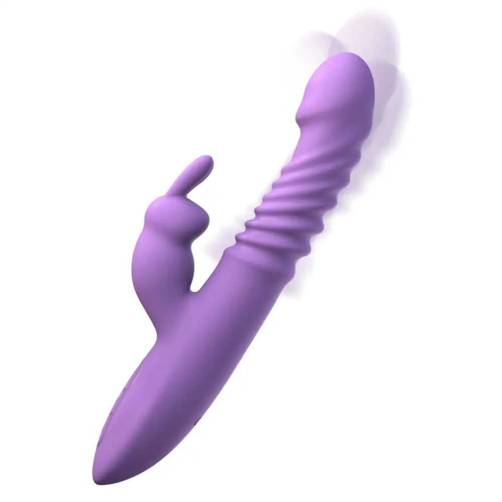 Pipedream - Fantasy for Her - Thrusting Silicone Rabbit - Purple - Save 15% - Classic Vibrators United Kingdom Stoke-on-trent