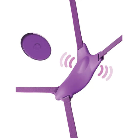 Pipedream - Fantasy for Her - Ultimate Butterfly Strap-on - Purple - Save 5% - App/remote Controlled Vibrators United Kingdom Stoke-on-trent