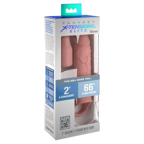 Pipedream - Fantasy X-tensions Elite - 6’’ Extension with Strap - Light - Save 15% - Sale United Kingdom Stoke-on-trent